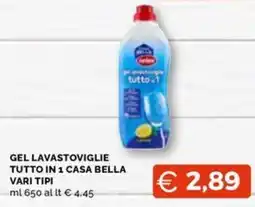 Maxisconto Gel lavastoviglie tutto in 1 casa bella offerta