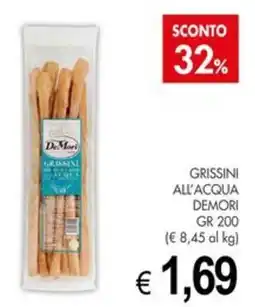 PrestoFresco Grissini all'acqua Demori offerta