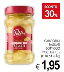 PrestoFresco Carciofini tagliati sott'olio Polli offerta