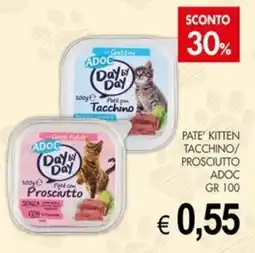 PrestoFresco Pate' Kitten Tacchino/Prosciutto ADOC offerta