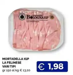 Maxisconto Mortadella IGP La Felinese offerta