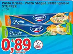 Market Ingross Pasta Brisée, Pasta Sfoglia Rettangolare Stuffer offerta