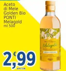 Market Ingross Aceto di Mele Golden Bio Ponti Melagold offerta