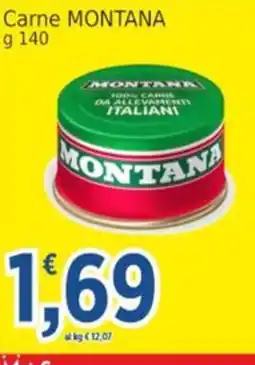 Market Ingross Carne Montana offerta