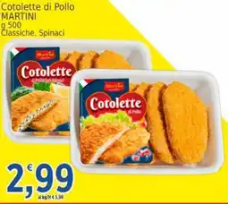 Market Ingross Cotolette di Pollo MARTINI offerta