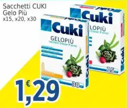 Market Ingross Sacchetti Cuki Gelo Più offerta
