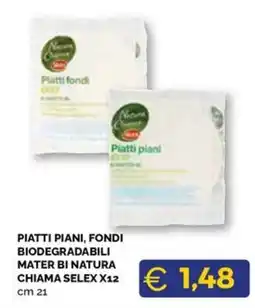Maxisconto Piatti piani, fondi Natura Chiaro offerta