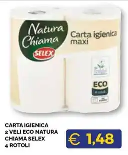 Maxisconto Carta igienica Natura Chiama Selex offerta