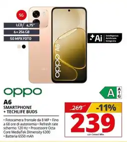 Comet Oppo A6 Smartphone offerta