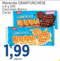 Market Ingross Merenda Granturchese offerta