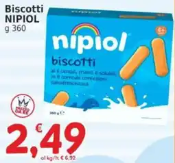 Market Ingross Biscotti Nipiol offerta