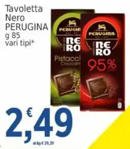 Market Ingross Tavoletta Nero PERUGINA offerta