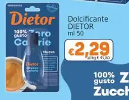 Market Ingross Dolcificante DIETOR offerta