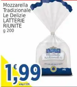 Market Ingross Mozzarella Tradizionale Le Delizie offerta