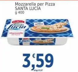 Market Ingross Mozzarella per pizza Santa Lucia offerta