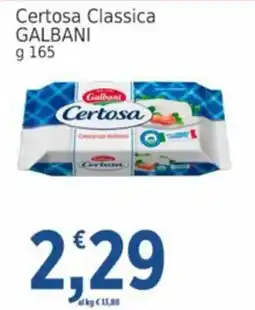 Market Ingross Certosa Classica Galbani offerta