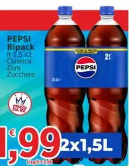 Market Ingross Pepsi Bipack Classica Zero Zucchero offerta