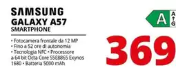 Comet Samsung Galaxy A57 smartphone offerta