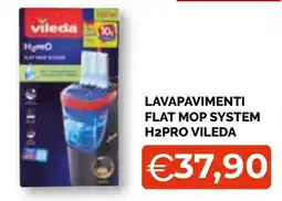 Mercatò Extra Lavapavimenti flat mop system H2PRO Vileda offerta