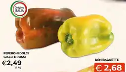 Mercatò Extra Peperoni dolci gialli e rossi offerta