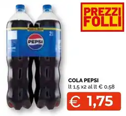 Mercatò Extra Cola Pepsi offerta