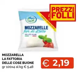 Mercatò Extra Mozzarella la fattoria delle cose buone offerta
