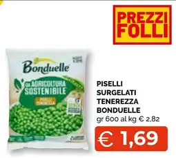 Mercatò Extra Piselli surgelati tenerezza Bonduelle offerta