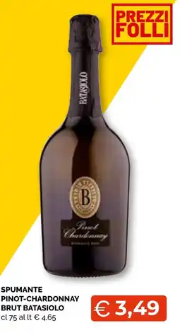 Mercatò Extra Spumante Pinot-Chardonnay Brut Batasiolo offerta