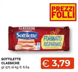 Mercatò Extra Sottilette classiche offerta