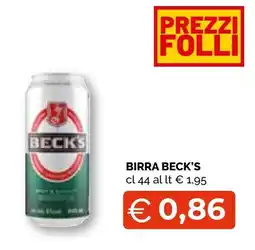 Mercatò Extra Birra Beck's offerta