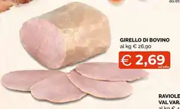 Mercatò Extra Girello di bovino offerta