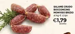 Mercatò Extra Salame crudo bocconcino Monviso Brizio offerta