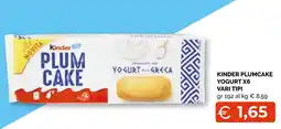 Mercatò Extra Kinder Plum Cake offerta