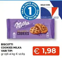 Mercatò Extra Biscotti Milka offerta