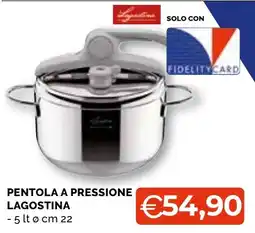 Mercatò Extra Pentola a pressione Lagostina offerta