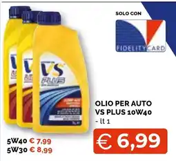 Mercatò Extra Olio per auto VS Plus offerta