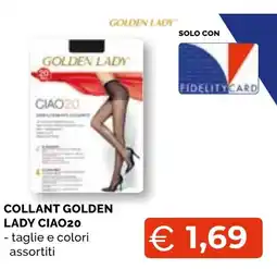 Mercatò Extra Collant Golden Lady Ciao20 offerta