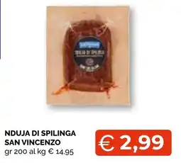 Mercatò Extra Nduja di Spilinga San Vincenzo offerta