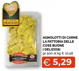 Mercatò Extra Agnolotti di carne I deliziosi offerta