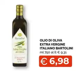 Mercatò Extra Olio extra vergine di oliva italiano Bartolini offerta