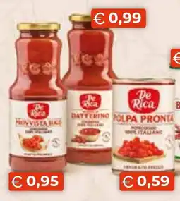 Mercatò Extra Polpa pronta De Rica offerta