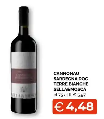 Cannonau Sardegna Doc Terre Bianche Sella&Mosca