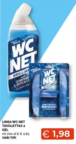 Mercatò Extra Linea WC Net TavolettaX 2 Gel offerta