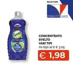 Mercatò Extra Concentrato Svelto Titanium offerta