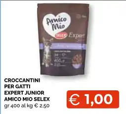 Mercatò Big Crocchettini per gatti expert junior Amico Mio Selex offerta