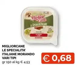 Mercatò Big Miglior cane Le specialita' italiane morando offerta
