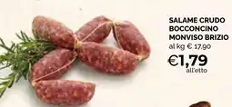 Mercatò Big Salame crudo bocconcino Monviso Brizio offerta
