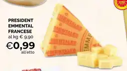 Mercatò Big President Emmental francese offerta