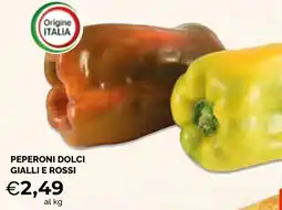 Mercatò Big Peperoni dolci gialli e rossi offerta