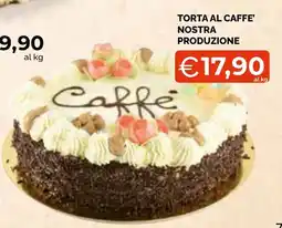 Mercatò Big Torta al caffè nostra produzione offerta